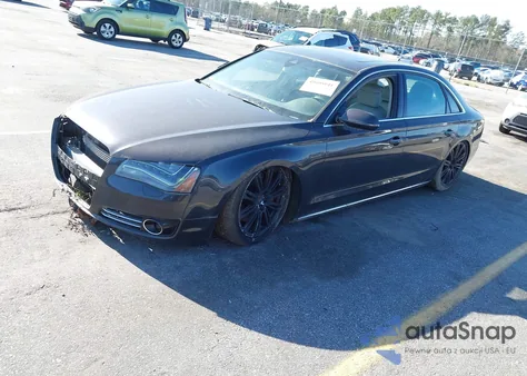 2011 Audi A8 L 4.2 z USA, uszkodzony, nr VIN WAURVAFD2BN006099